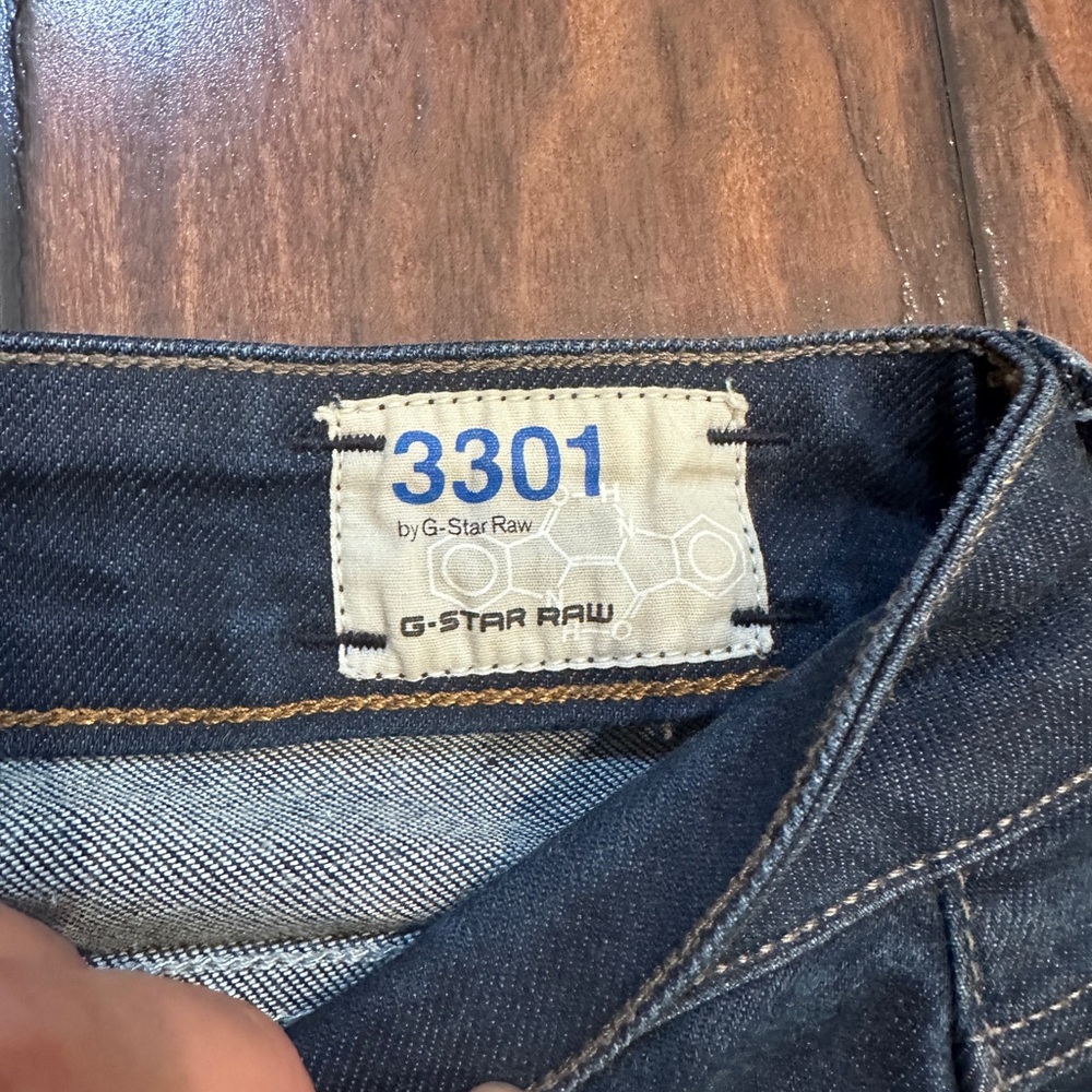 G Star Raw denim jeans size 27 - Picture 3 of 5